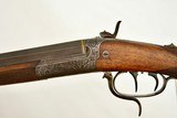 CLASSIC G.F. STORMER STALKING RIFLE - RARE TANG SAFETY, GAME SCENE ENGRAVING - 9 of 22