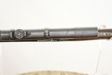 EXQUISITE CARL STIEGELE SINGLE SHOT ENGRAVED RIFLE IN 6.5 X 52 (25-35 WINCHESTER) - ROYAL BAVARIAN COURT MAKER - 8 of 24