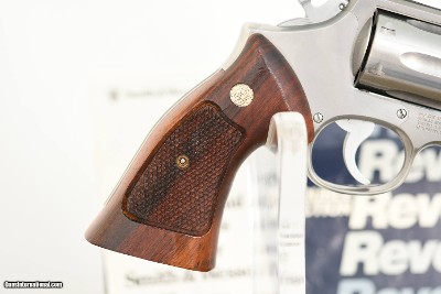 SMITH & WESSON COMBAT MAGNUM MODEL 66-2 IN STAINLESS WITH BOX AND PAPERWORK - Image 6 of 8