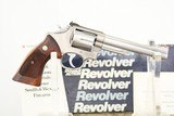 SMITH & WESSON COMBAT MAGNUM MODEL 66-2 IN STAINLESS WITH BOX AND PAPERWORK - 5 of 8