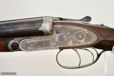 JAMES PURDEY BEST QUALITY SELF OPENING SIDELOCK - MADE 1912 - ORIGINAL CONDITION - CASED