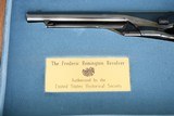 UNITED STATES HISTORICAL SOCIETY (USHS) - THE FREDERIC REMINGTON REVOLVER - CASED WITH PAPERWORK - OWNED BY ROY CLARK - 2 of 10
