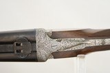 PERUGINI & VISINI BEST QUALITY DOUBLE RIFLE - .375 FLANGED MAGNUM - TOMASINI ENGRAVED - 8 of 25