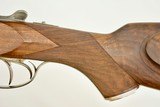 PERUGINI & VISINI BEST QUALITY DOUBLE RIFLE - .375 FLANGED MAGNUM - TOMASINI ENGRAVED - 5 of 25