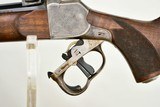 ICONIC HEEREN ACTION SINGLE SHOT RIFLE BY MAX HEYM (SUHL, GERMANY) WITH VARIABLE POWER SCOPE - 8 of 20