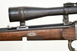 ICONIC HEEREN ACTION SINGLE SHOT RIFLE BY MAX HEYM (SUHL, GERMANY) WITH VARIABLE POWER SCOPE - 9 of 20