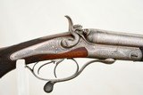 JOHANN SPRINGER DOUBLE RIFLE - 450 - 3 1/4