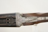 PERUGINI & VISINI BEST QUALITY DOUBLE RIFLE - .375 FLANGED MAGNUM - TOMASINI ENGRAVED  - 7 of 25