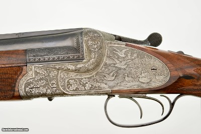 EXCEPTIONAL PRE-WAR E. SCHMIDT & HABERMANN 12 GAUGE - 