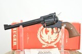 RUGER NEW MODEL BLACKHAWK MADE IN 1979 - 30 CARBINE - ORIGINAL BOX AND PAPERWORK - 5 of 14