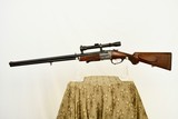 COLLATH DOUBLE RIFLE DRILLING - 43 MAUSER/43 MAUSER OVER 16 GAUGE - SOLD - 3 of 22