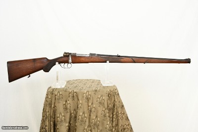 ADOLF SCHON
FULL STOCK CUSTOM MADE GERMAN RIFLE
8 X 60
MADE IN SUHL IN 1928