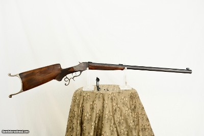 WINCHESTER 1885 HIGH WALL IN 32 40
OA BEMER BUILD
ANTIQUE
