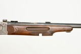 HIGHLY ENGRAVED GERMAN SINGLE SHOT RIFLE - OAK LEAF AND GAME SCENE - 16 of 17