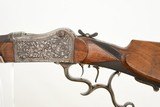 FW KESSLER SINGLE SHOT RIFLE - HIGHLY ENGRAVED - 3 of 15