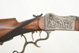 FW KESSLER SINGLE SHOT RIFLE - HIGHLY ENGRAVED