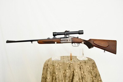 GEBRUDER REMPT - REMO MODEL K SINGLE SHOT RIFLE - 6.5X57R - 1930 - ZEISS ZIELVIER