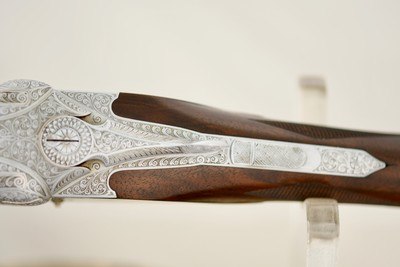 SPECIAL ORDER MERKEL 10 GAUGE - TWO BARREL SET - OWNED BY WILLIAM BROKAW - ASSOCIATED WITH ERNEST HEMMINGWAY - Image 20 of 24
