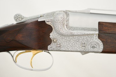 SPECIAL ORDER MERKEL 10 GAUGE - TWO BARREL SET - OWNED BY WILLIAM BROKAW - ASSOCIATED WITH ERNEST HEMMINGWAY - Image 4 of 24