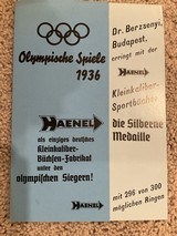 VINTAGE HAENEL KK SPORT - MODEL OLYMPIA (.22 LR) - 20 of 24