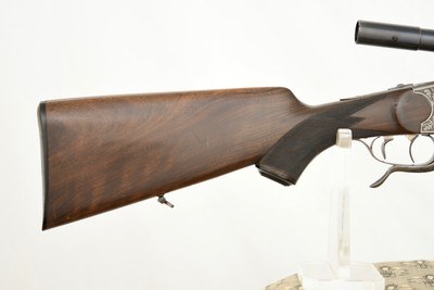 GREIFELT IDEAL ACTION FALLING BLOCK STALKING RIFLE - 8.15 X 46R - Image 6 of 21