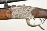 GREIFELT IDEAL ACTION FALLING BLOCK STALKING RIFLE - 8.15 X 46R - 2 of 21