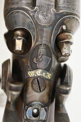 IMPERIAL GERMAN HAMMER DRILLING BY OSCAR SAUER WITH HERALDIC CREST - 4 of 14