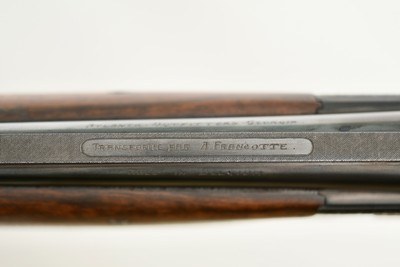 FRANCOTTE OVER / UNDER TWO BARREL SET - DOUBLE RIFLE AND SHOTGUN - 20 GAUGE / 9.3 X 74R - Image 9 of 24
