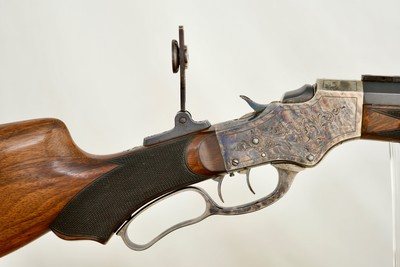 STEVENS 44 1/2 - MODEL 49 FACTORY ENGRAVED - .28-30 STEVENS - INCLUDES AMMO