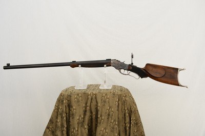 STEVENS 44 1/2 - MODEL 49 FACTORY ENGRAVED - .28-30 STEVENS - INCLUDES AMMO - Image 4 of 24