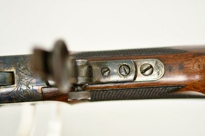 STEVENS 44 1/2 - MODEL 49 FACTORY ENGRAVED - .28-30 STEVENS - INCLUDES AMMO - Image 7 of 24