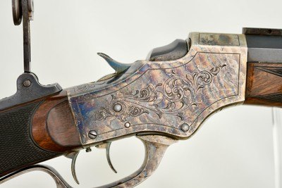STEVENS 44 1/2 - MODEL 49 FACTORY ENGRAVED - .28-30 STEVENS - INCLUDES AMMO - Image 16 of 24