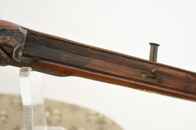 OTTO SCHNEELOCK PERCUSSION TARGET RIFLE - PRE-CIVIL WAR - TURNBULL RESTORATION - ANTIQUE - Image 19 of 21