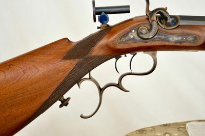 OTTO SCHNEELOCK PERCUSSION TARGET RIFLE - PRE-CIVIL WAR - TURNBULL RESTORATION - ANTIQUE - Image 15 of 21