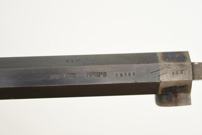 OTTO SCHNEELOCK PERCUSSION TARGET RIFLE - PRE-CIVIL WAR - TURNBULL RESTORATION - ANTIQUE - Image 17 of 21