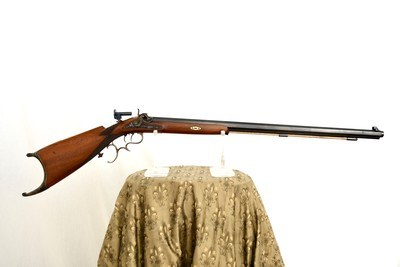 OTTO SCHNEELOCK PERCUSSION TARGET RIFLE - PRE-CIVIL WAR - TURNBULL RESTORATION - ANTIQUE