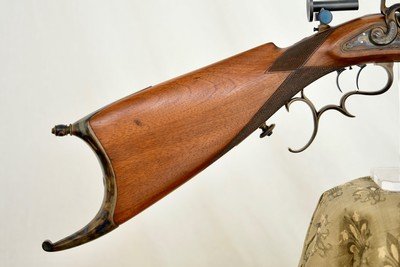 OTTO SCHNEELOCK PERCUSSION TARGET RIFLE - PRE-CIVIL WAR - TURNBULL RESTORATION - ANTIQUE - Image 14 of 21