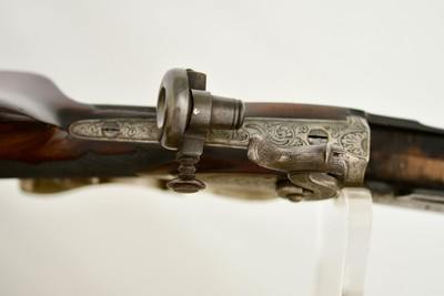 G. BEUTTENMULLER IN CHICAGO - ANTIQUE SCHUETZEN TARGET RIFLE - Image 16 of 20