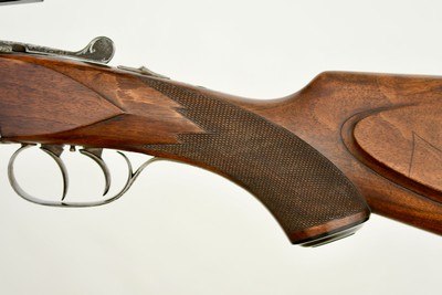 GUSTLOFF WERKE (SIMSON) - SINGLE SHOT RIFLE - 7 X 65R - HIGHLY ENGRAVED - 1941 - Image 7 of 25