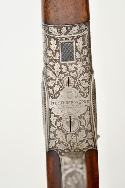 GUSTLOFF WERKE (SIMSON) - SINGLE SHOT RIFLE - 7 X 65R - HIGHLY ENGRAVED - 1941 - Image 2 of 25