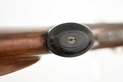 GUSTLOFF WERKE (SIMSON) - SINGLE SHOT RIFLE - 7 X 65R - HIGHLY ENGRAVED - 1941 - Image 23 of 25