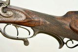 INMAN MEFFERT DOUBLE RIFLE IN 43 MAUSER - HIGH CONDITION - AMMO INCLUDED - 6 of 23