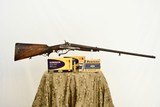 INMAN MEFFERT DOUBLE RIFLE IN 43 MAUSER - HIGH CONDITION - AMMO INCLUDED - 2 of 23