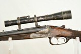 PHILLIP REEB CLAMSHELL ACTION DOUBLE RIFLE - 8 x 57J / CASED / PRE-WWI GERMAN BEST - 2 of 25
