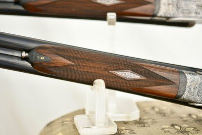 BEST QUALITY VICTOR SARASQUETA - MATCHED PAIR OF SIDELOCK GAME GUNS - Image 12 of 25