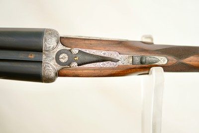 BEST QUALITY VICTOR SARASQUETA - MATCHED PAIR OF SIDELOCK GAME GUNS - Image 9 of 25