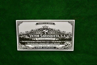 BEST QUALITY VICTOR SARASQUETA - MATCHED PAIR OF SIDELOCK GAME GUNS - Image 25 of 25