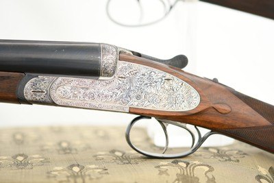 BEST QUALITY VICTOR SARASQUETA - MATCHED PAIR OF SIDELOCK GAME GUNS - Image 6 of 25