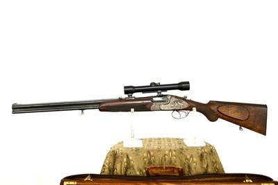 REMO PRESENTATION GUN - 3 BARREL SET - 16GA/16GA - 16GA/8X57R - 8X57R/8X57R - Image 3 of 22
