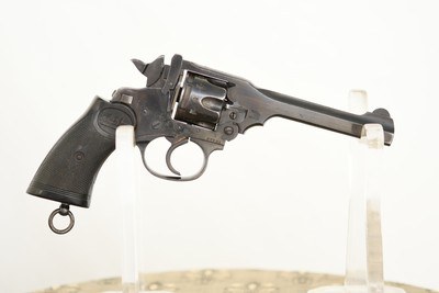 WEBLEY MARK IV .38 / ORIGINAL CHAMBERS - Image 2 of 10